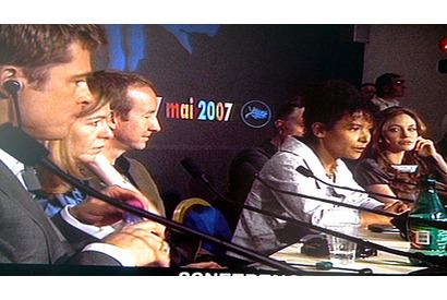 【カンヌ映画祭レポートvol.25】ブラピ＆アンジーが久々に揃って会見！　でも… 画像