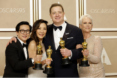 【第95回アカデミー賞】『エブリシング・エブリウェア・オール・アット・ワンス』圧勝！　そして「夢は実現する」を証明した元人気スターの復活劇 画像