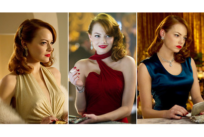 ギャングもデレデレ!?　妖艶なエマ・ストーンのドレス姿を一挙公開 画像