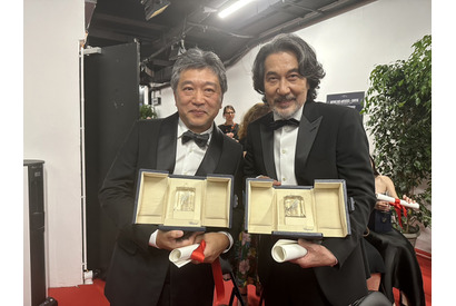 役所広司、カンヌ男優賞に「この賞に恥じないように頑張らなきゃ」　『怪物』は脚本賞 画像