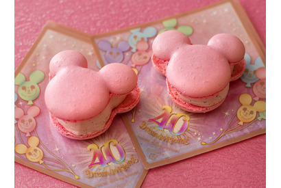 【ディズニー】ピンク色のかわいい 「ミッキーマカロン」が両パークに新登場！6月13日発売 画像
