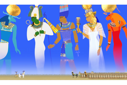 古代エジプトを非暴力で統一『古の王子と3つの花』第1話「ファラオ」本編映像 画像