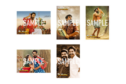 インド映画『ランガスタラム』、オリジナルシール全5種の販売 8月31日まで 画像