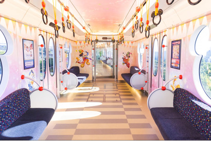 【ディズニー】ラッピングモノレールでTDR40周年をお祝い！「東京ディズニーリゾート40周年“ドリームゴーラウンド”ライナー」 画像