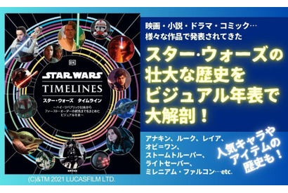 「スター・ウォーズ タイムライン」発売　壮大な歴史をビジュアル年表で紹介 画像