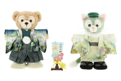 【ディズニー】和服姿のジェラトーニがかわいい！ダッフィー＆フレンズの新年の訪れを記念したグッズに注目 画像