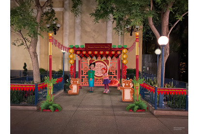 【海外ディズニー】『私ときどきレッサーパンダ』のメイリン＆ミンがアナハイムの旧正月イベント初登場！イメージアート公開 画像