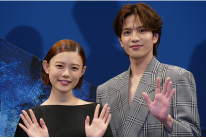 杉咲花＆志尊淳「尊敬しかない」と互いを称賛！『52ヘルツのクジラたち』完成披露試写会 画像