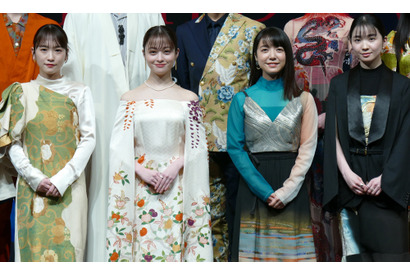 橋本環奈＆上白石萌音＆川栄李奈＆福地桃子、世界に羽ばたく舞台「千と千尋の神隠し」に意気込み 画像