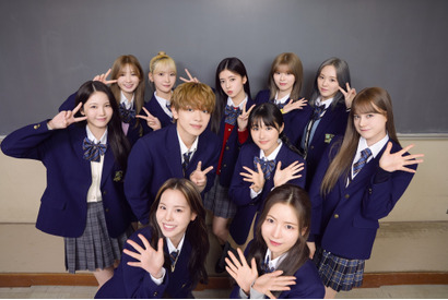 NiziU、映画初出演　主題歌を担当する『恋わずらいのエリー』に生徒役 画像