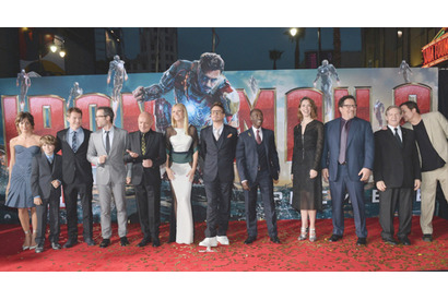 “アベンジャーズ”のメンバーも祝福！　熱狂の『アイアンマン3』ワールドプレミア 画像