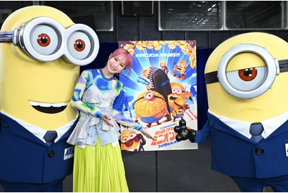 LiSA、“ミニオン”シリーズ4度目の吹替参加が決定！サプライズ映像と共にお披露目『怪盗グルーのミニオン超変身』 画像