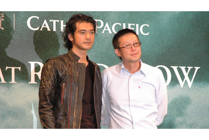 酔いどれ金城武が革ジャンで真夏の香港を大疾走！　『傷だらけの男たち』来日会見 画像
