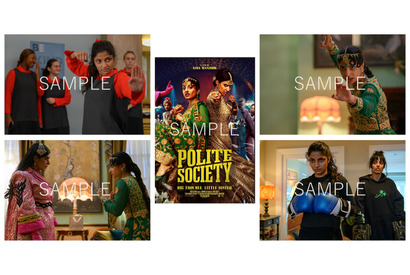 『ポライト・ソサエティ』オリジナルシール全5種の販売が決定「エンタメプリント」 画像