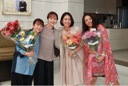 松下奈緒「ひとつの財産に」「スカイキャッスル」クランクアップ 画像