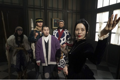 桜井ユキ＆高橋メアリージュン＆塩野瑛久が初登場「ゴールデンカムイ―北海道刺青囚人争奪編―」第4話 画像