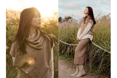 『トンイ』の“幸薄王妃”パク・ハソン、夕日に照らされた美しすぎる横顔…ファンからは「神秘的だ」の声【PHOTO】 画像