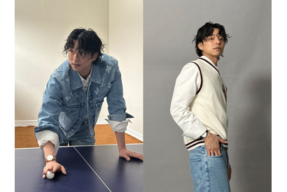 俳優コン・ユ、唯一無二の“可愛いおじさん”。ウェーブの髪型も似合う「顔天才」【PHOTO】 画像