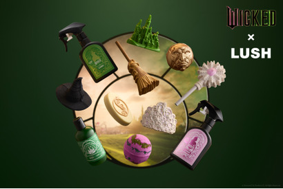 『ウィキッド ふたりの魔女』限定コラボ登場「Wicked x Lush」 画像