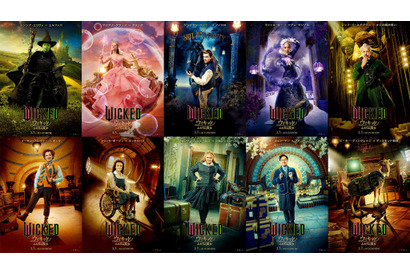 『ウィキッド ふたりの魔女』幻想的な魔法の世界に包まれたキャラクターたちのビジュアル全10種解禁 画像