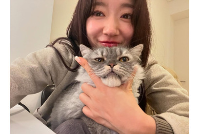 女優パク・シネ、愛猫との穏やかなひとときに“ほっこり”。「可愛すぎるでしょ」【PHOTO】 画像