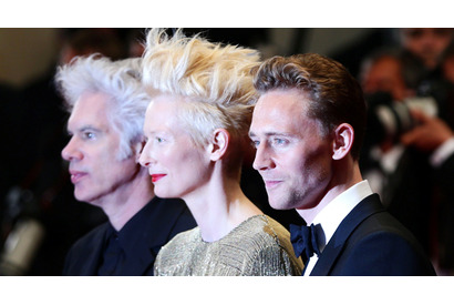 【カンヌ国際映画祭】ティルダ・ウィンストン＆ジム・ジャームッシュの奇抜さに会場釘付け 画像