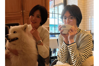 女優ソン・ヘギョがショートカットにイメチェン！43歳とは思えない童顔ぶりに「高校生ですか!?」の声【PHOTO】 画像