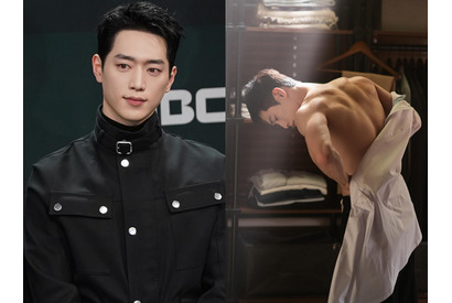 見てもいいの…？ソ・ガンジュンの鍛え上げられた背筋に目が釘付け！【PHOTO】 画像