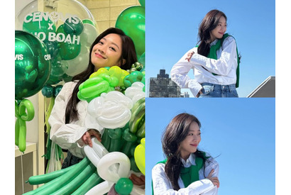 キム・スヒョンのせいで新作は蔵入りだが…女優チョ・ボア、約4カ月ぶりの明るい近況【PHOTO】 画像