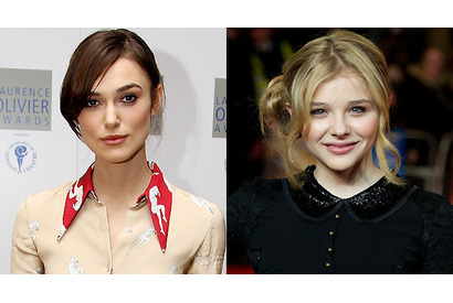 キーラ・ナイトレイ、新作でクロエ・グレース・モレッツとの濃厚なラブシーンを撮影 画像