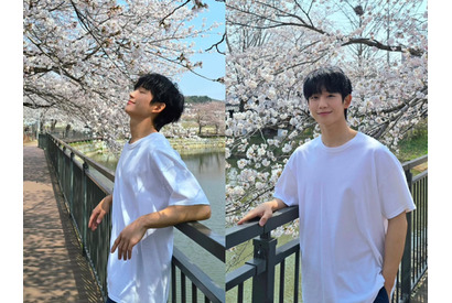 俳優チョン・ヘイン、今年の“お花見ショット”も最高すぎる！「眩しくて暖かい」とファン歓喜【PHOTO】 画像