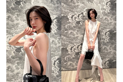 映画『秘顔』でベッドシーンに挑んだ女優パク・ジヒョン、魅惑のドレス姿に目が釘付け「惚れちゃう」【PHOTO】 画像