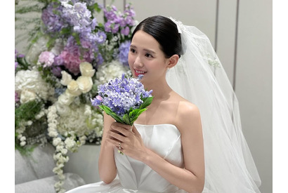 “狂乱の結婚式”で話題の女優ナム・ボラ、祝福してくれた人たちに感謝のコメント「人生の一片を分かち合った」 画像
