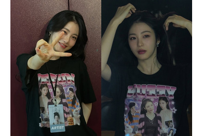 Tシャツを着てもあふれる高級感…女優シン・イェウン、初ファンミの舞台裏を公開【PHOTO】 画像