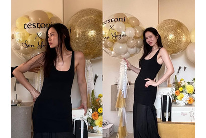 女優ソン・イェジン、美しい肩出しドレス姿を披露！久々の“本業モード”に「眩しすぎる」の声【PHOTO】 画像