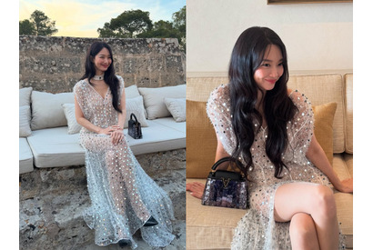 女優シン・ミナが魅せた抜群の存在感。ルイ・ヴィトンの海外イベントできらめいた！「どこへ行っても女神」【PHOTO】 画像