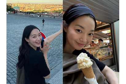 今度は“皇后役”のシン・ミナ、海外でリラックスしたひととき。「生まれ変わるならシン・ミナに」【PHOTO】 画像