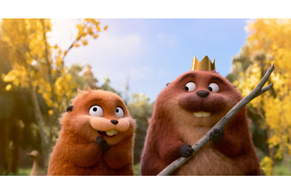 ピクサーの新作アニメ『Hoppers』のティザー予告編が公開 ビーバー型ロボに意識を移した主人公の冒険物語!? 画像