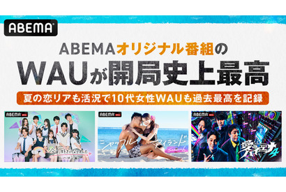 「今日好き」などが好調！ABEMAオリジナル番組の週間視聴者数、史上最多を記録 画像