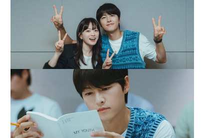 ソン・ジュンギ、チョン・ウヒが“再会ロマンス”繰り広げる新ドラマ、台本読み合わせの様子を公開！ 画像