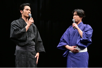 宮舘涼太、“眉毛の演技”に挑戦「その場面で笑わないでね」『火喰鳥を、喰う』豪華キャストが浴衣姿で集結 画像