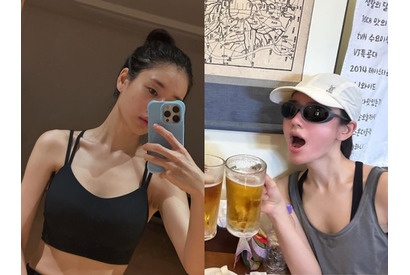 『恋人』女優アン・ウンジンの健康すぎる近況！ランニング後の一杯に“ほっこり”【PHOTO】 画像