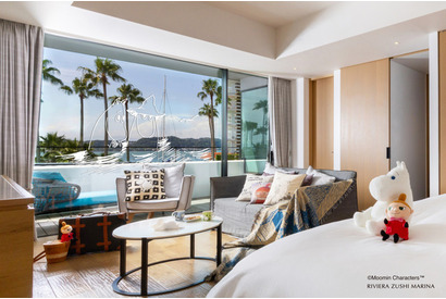 「ムーミン」とグランピングでバカンス♪ 湘南のラグジュアリーリゾート「リビエラ逗子マリーナ」コラボ 画像