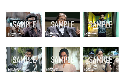 ラジニカーント＆アミターブ・バッチャン出演、インド映画『銃弾と正義』オリジナルシール発売　 画像