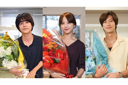 清原果耶＆成田凌＆ナ・イヌ「初恋DOGs」笑顔でクランクアップ 画像