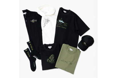 ゴジラ×ラコステのコラボアイテム発売！“ワニをとおしてつながることで生まれる化学反応”がテーマ 画像