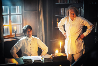 山田裕貴＆古田新太『ベートーヴェン捏造』ひたすら面倒くさそう…遺言作成のメイキング映像解禁 画像