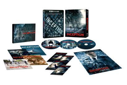 クリストファー・ノーラン監督作『インセプション』4K UHD＋ブルーレイセット12月リリース　豪華封入特典付き 画像