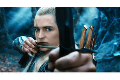 オーランド・ブルーム、久々の“レゴラス”にノリノリ　『ホビット』第2弾に現る 画像