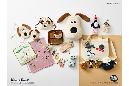 「ウォレスとグルミット」「ひつじのショーン」グッズが登場　店頭イベント開催 画像